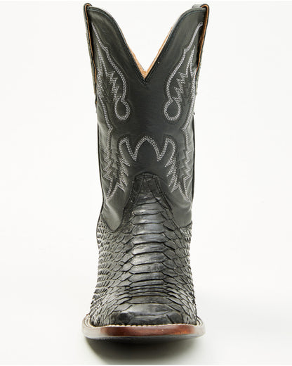 Cody James Men's Exotic Python Western Boots - Broad Square Toe