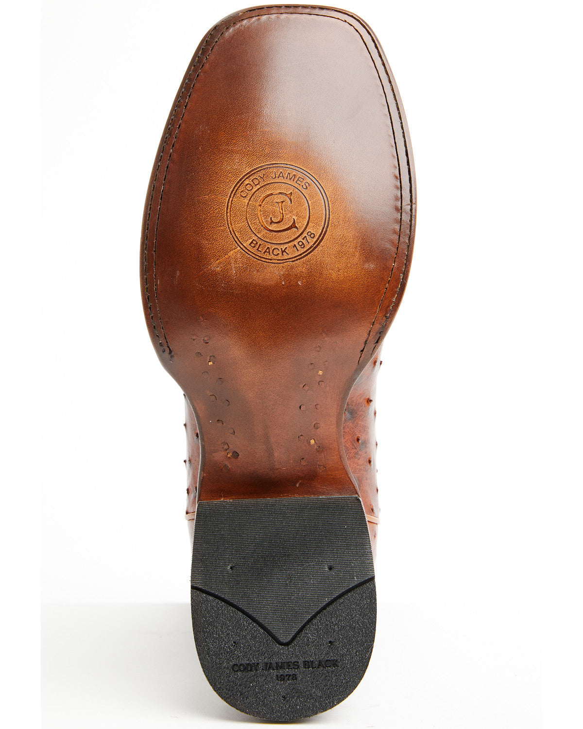 Cody James Black 1978® Men's The Hayward Exotic Full Quill Ostrich Wes
