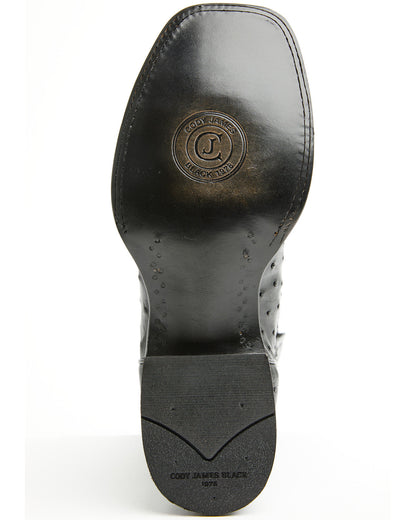 Cody James Black 1978® Men's The Hayward Exotic Full Quill Ostrich Wes