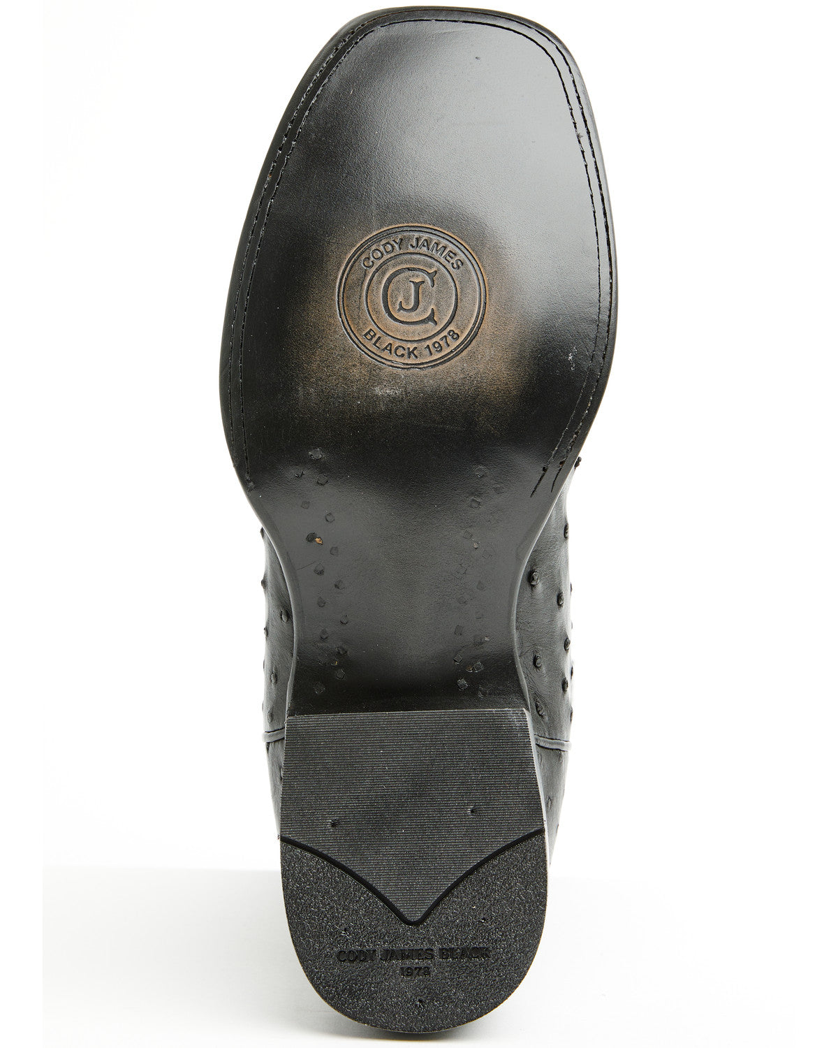Cody James Black 1978® Men's The Hayward Exotic Full Quill Ostrich Wes