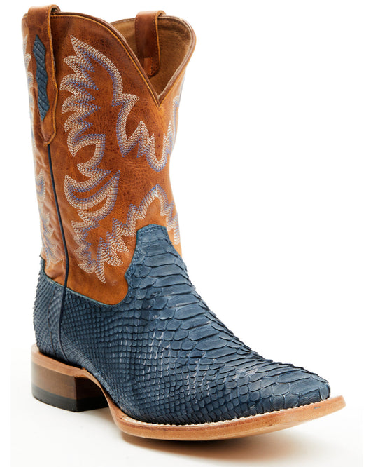 Cody James Men's Exotic Python Vulturno Western Boots - Broad Square T