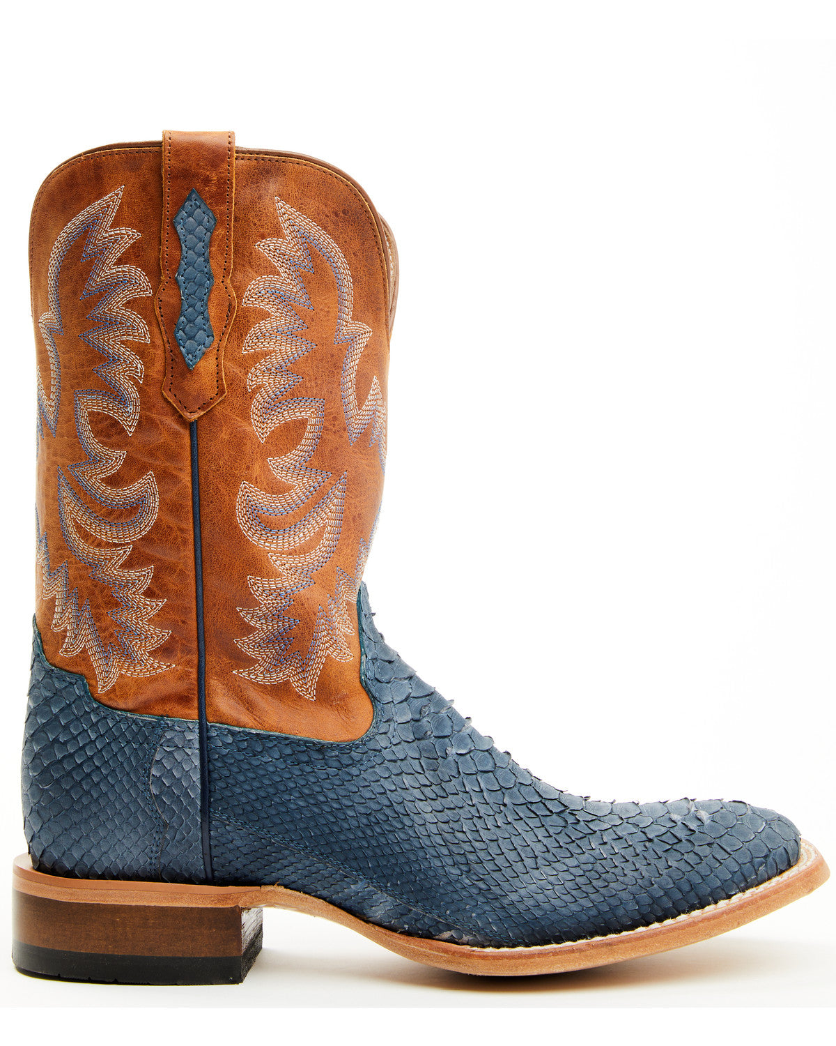 Cody James Men's Exotic Python Vulturno Western Boots - Broad Square T