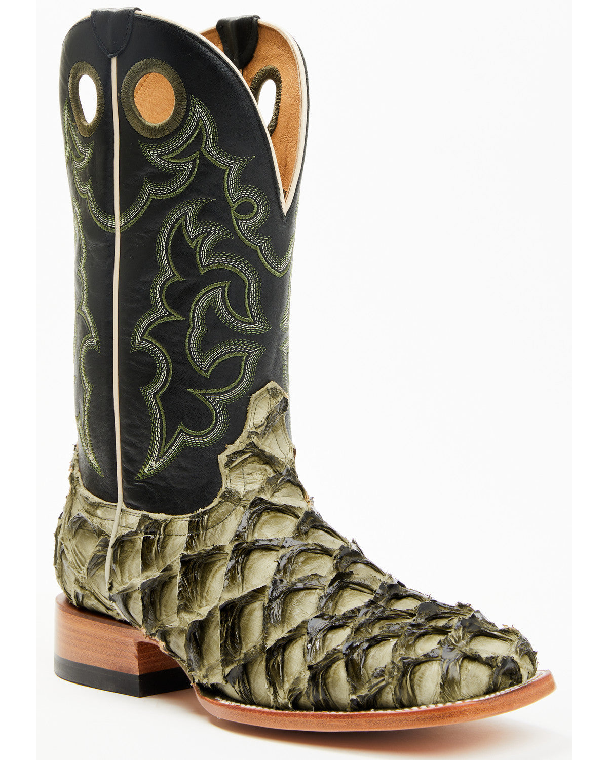 Cody James Men's Malaga Exotic Pirarucu Western Boots - Broad Square T