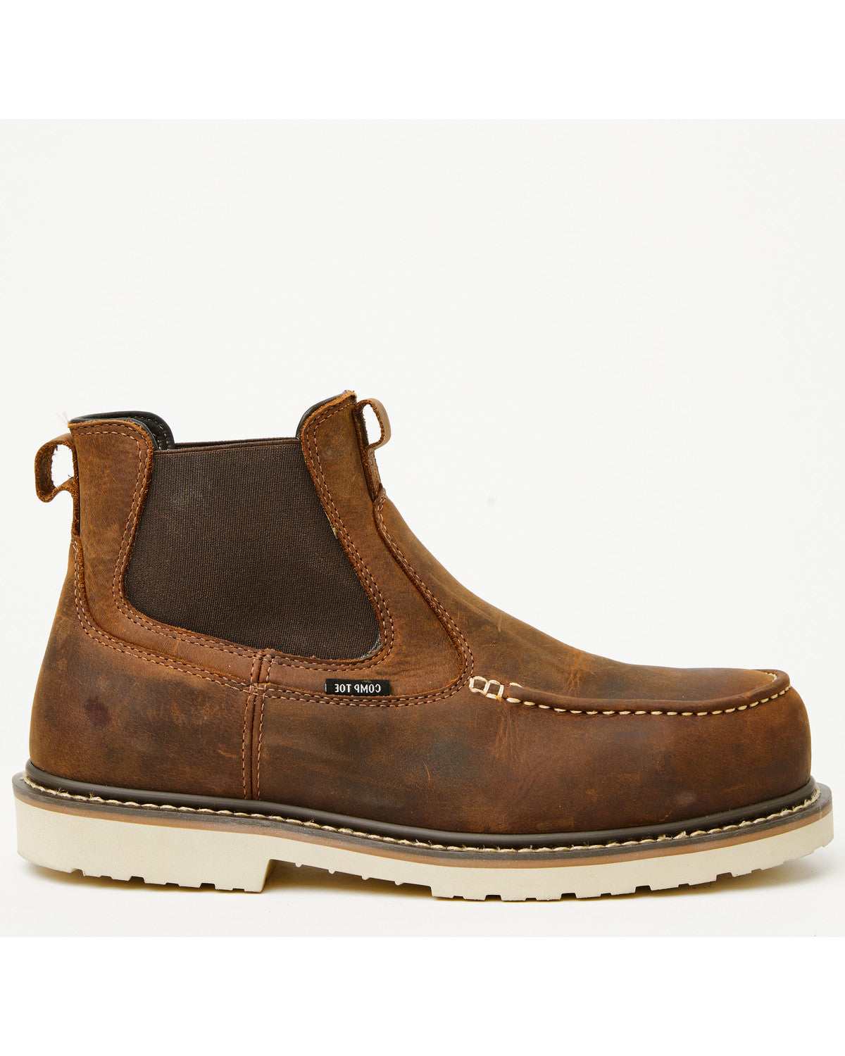 Cody James Men's Moc Chelsea Work Boots - Composite Toe