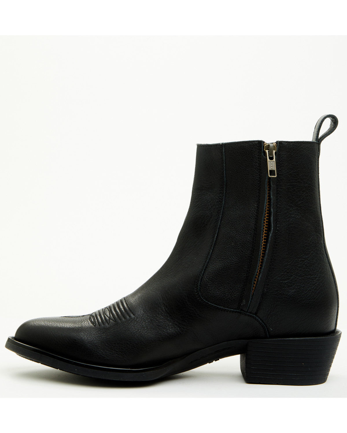 Cody James Men's Larsen Western Ankle Boots - Round Toe