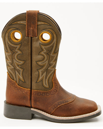 Cody James Boys' Buck Western Boots - Broad Square Toe