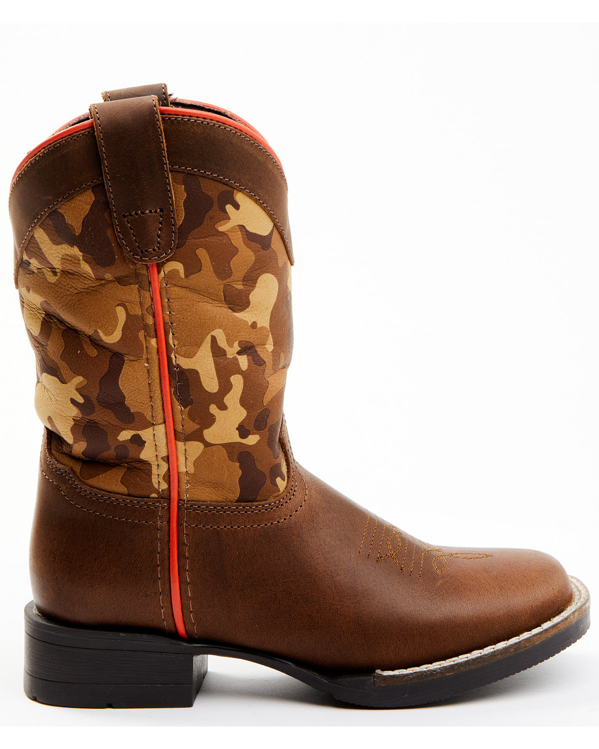 Cody James Boys' Camo Western Boots - Square Toe