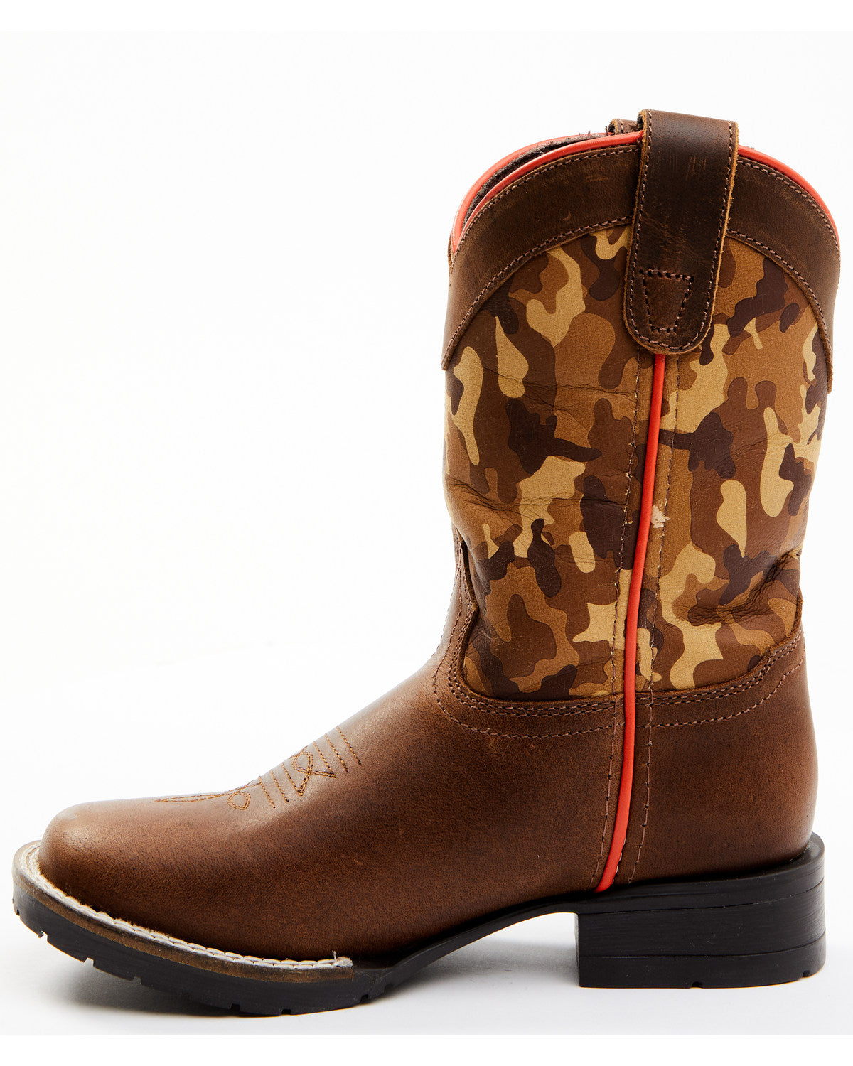 Cody James Boys' Camo Western Boots - Square Toe