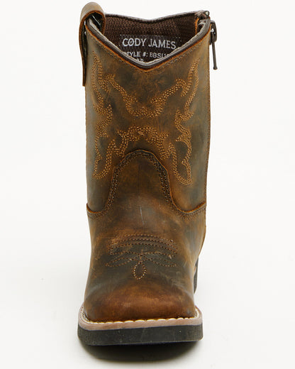 Cody James Toddler Boys' Little Nash Western Boots - Broad Square Toe