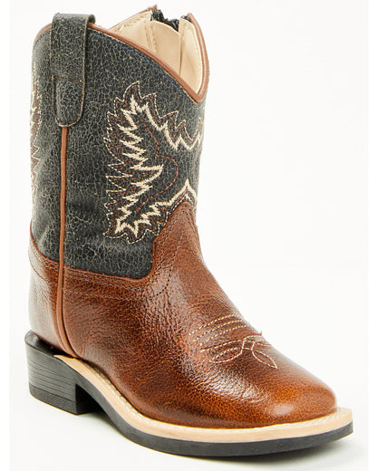 Cody James Little Boys' Little Ryder Western Boots - Broad Square Toe
