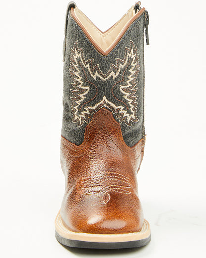 Cody James Little Boys' Little Ryder Western Boots - Broad Square Toe