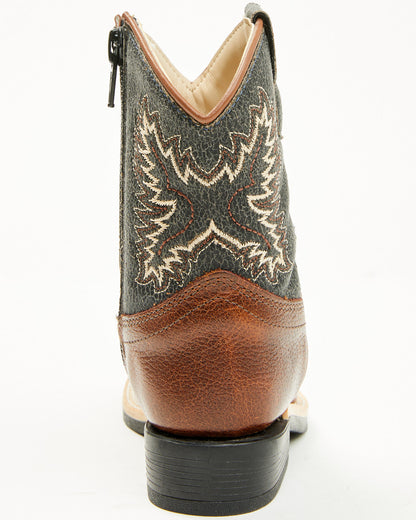 Cody James Little Boys' Little Ryder Western Boots - Broad Square Toe
