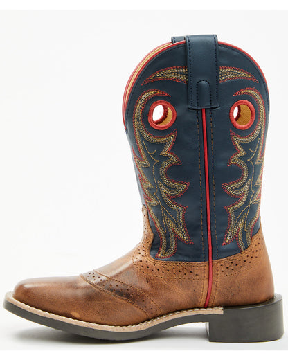 Cody James Boys' Bobby Western Boots - Broad Square Toe