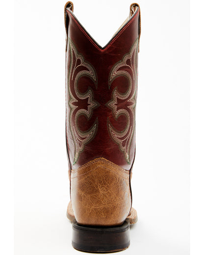 Cody James Boys' Ames Tonal Western Boots - Broad Square Toe