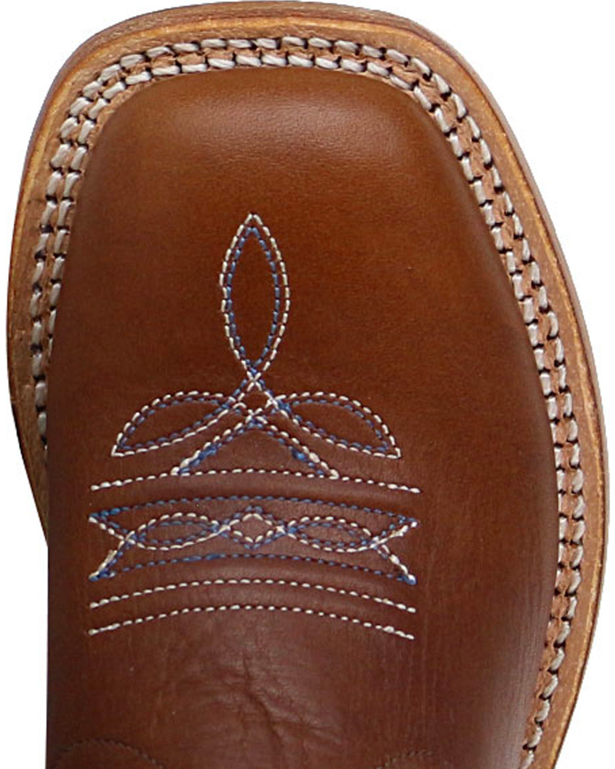 Cody James Boys' Lightening Embroidered Western Boots - Square Toe