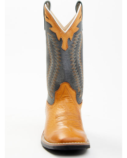 Cody James Boys' Barnwood Western Boots - Square Toe