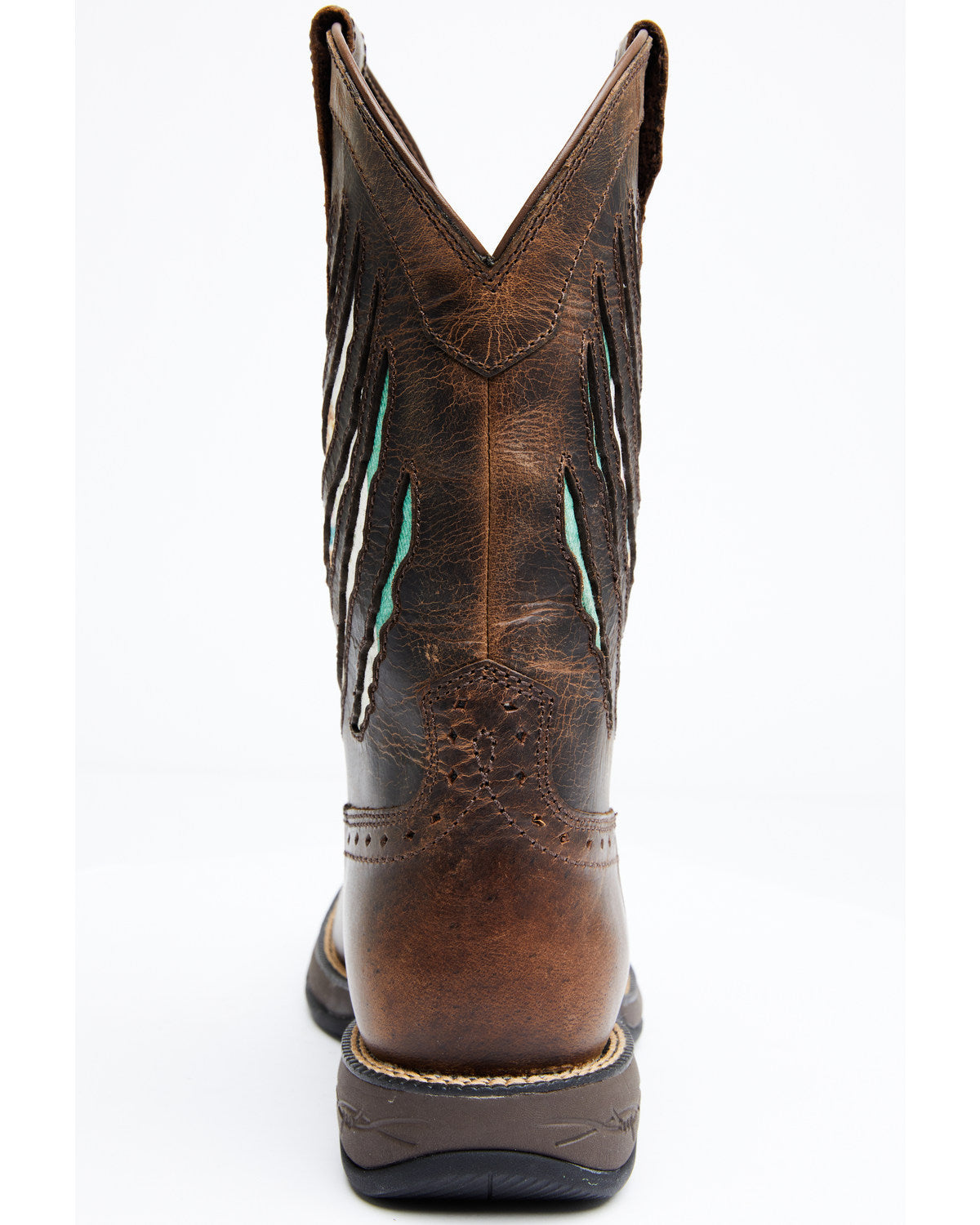 Cody James Men's Scratch Mexico Flag Lite Performance Western Boots -