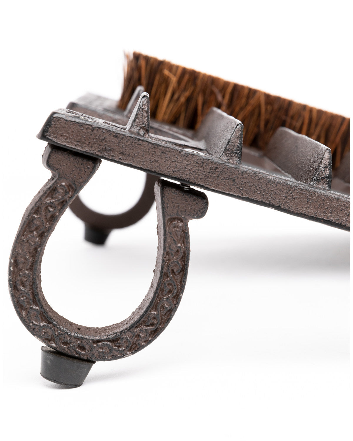 Cody James Boot Barn Ranch Cast Iron Boot Jack & Brush