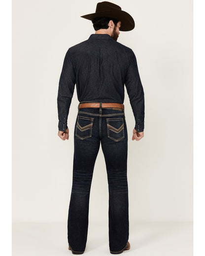 Cody James Men's Night Ranger Wash Wyatt Slim Bootcut Stretch Denim Je