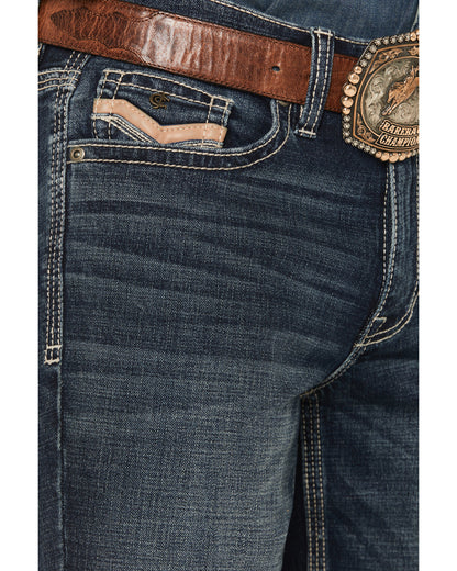 Cody James Men's Segundo Wash Duke Relaxed Bootcut Stretch Denim Jeans