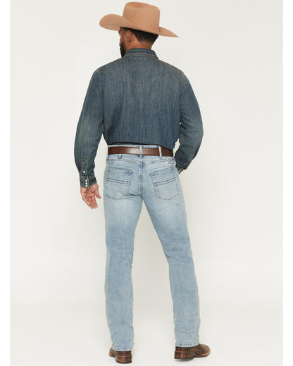 Cody James Men's Bronson Wash Jackson Slim Straight Stretch Concealed
