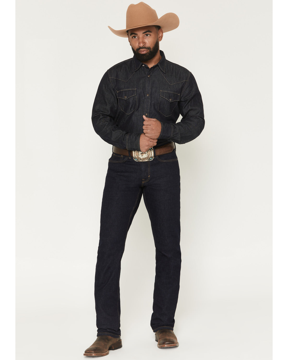 Cody James Black 1978® Men's Rinse Wash Tyler Slim Straight Stretch De