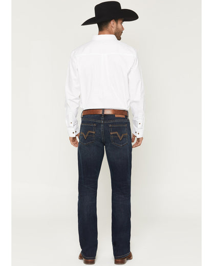 Cody James Men's Brock Wash Wyatt Slim Bootcut Stretch Denim Jeans