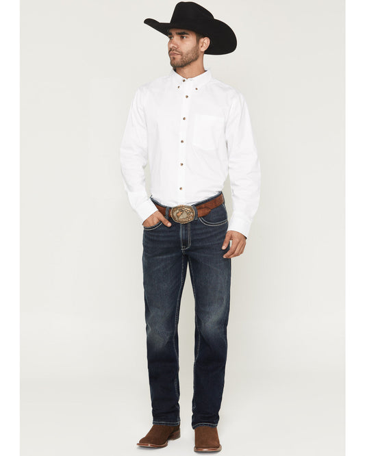 Cody James Men's Buster Wash Jackson Slim Straight Stretch Denim Jeans
