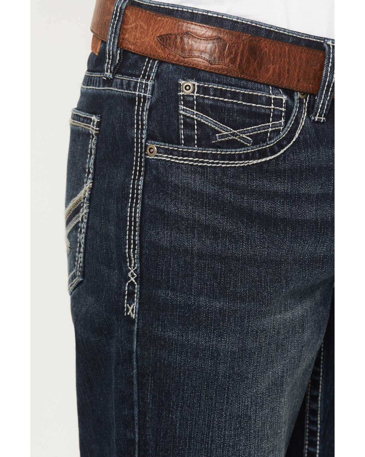 Cody James Men's Buster Wash Jackson Slim Straight Stretch Denim Jeans