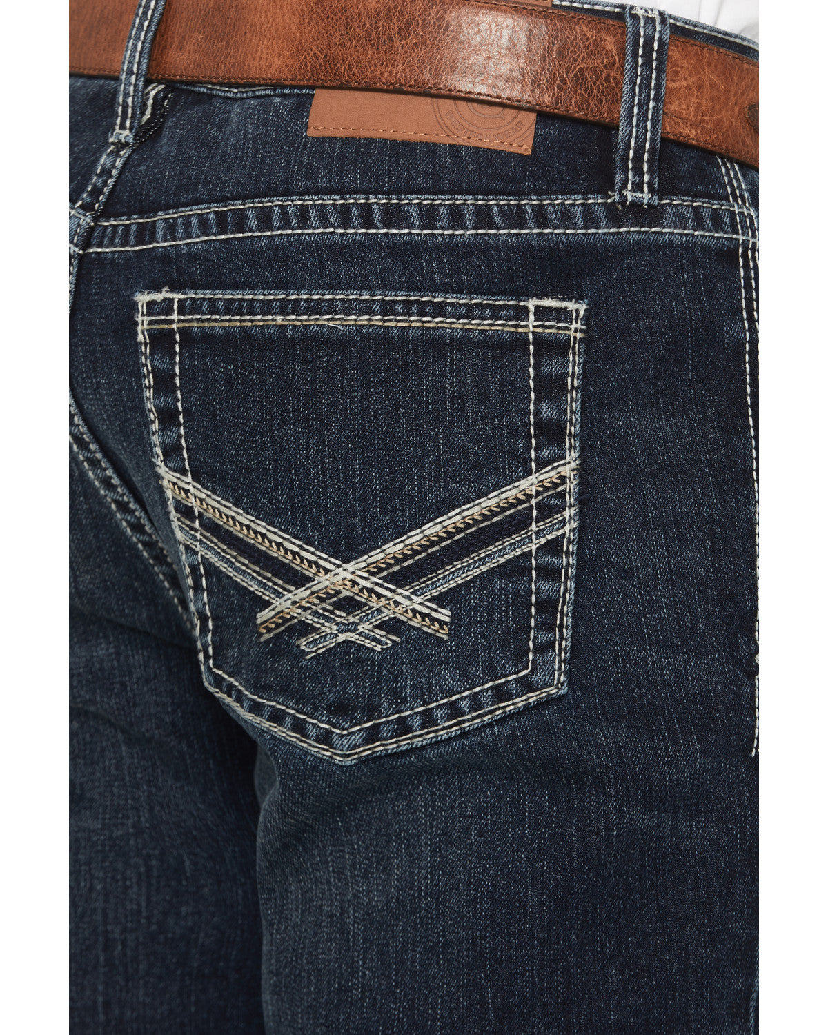 Cody James Men's Buster Wash Jackson Slim Straight Stretch Denim Jeans