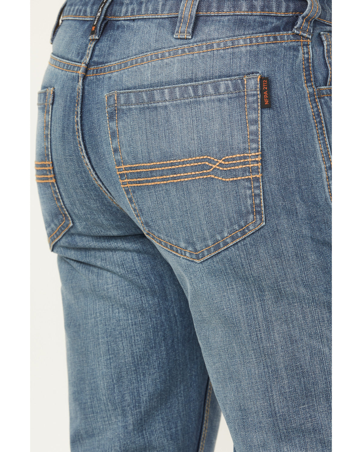 Cody James Men's FR Light Wash Equalizer Straight Denim Work Jeans - B