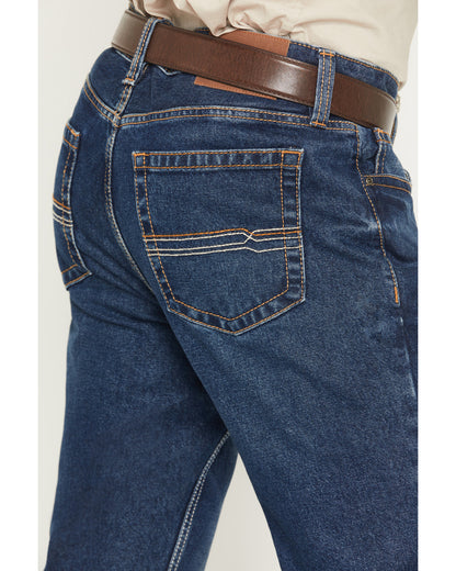 Cody James Men's Dakota Wash Jackson Slim Straight Rigid Denim Jeans