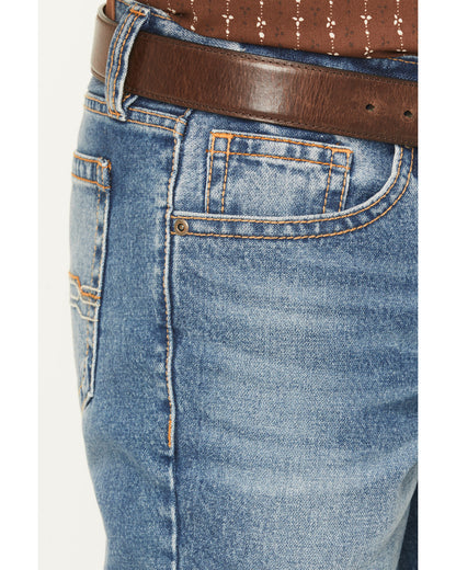 Cody James Men's Condor Wash Jackson Slim Straight Rigid Denim Jeans