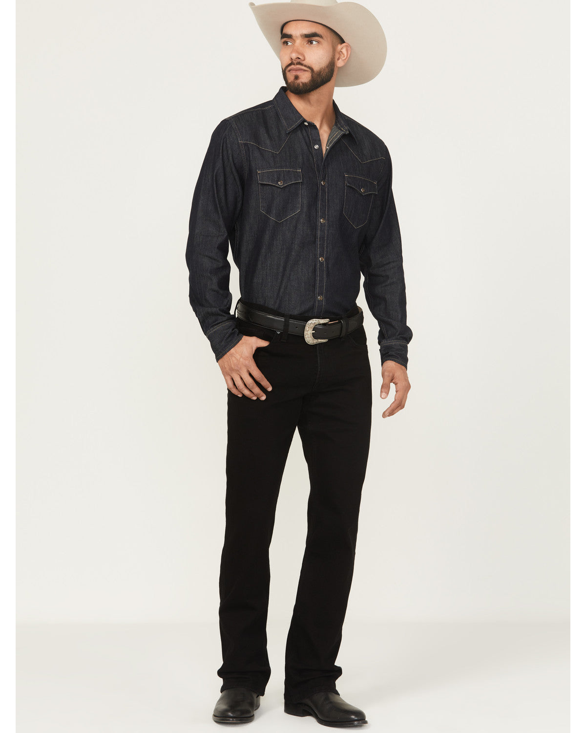 Cody James Black 1978® Men's Lawson Wash Dexter Slim Bootcut Stretch D