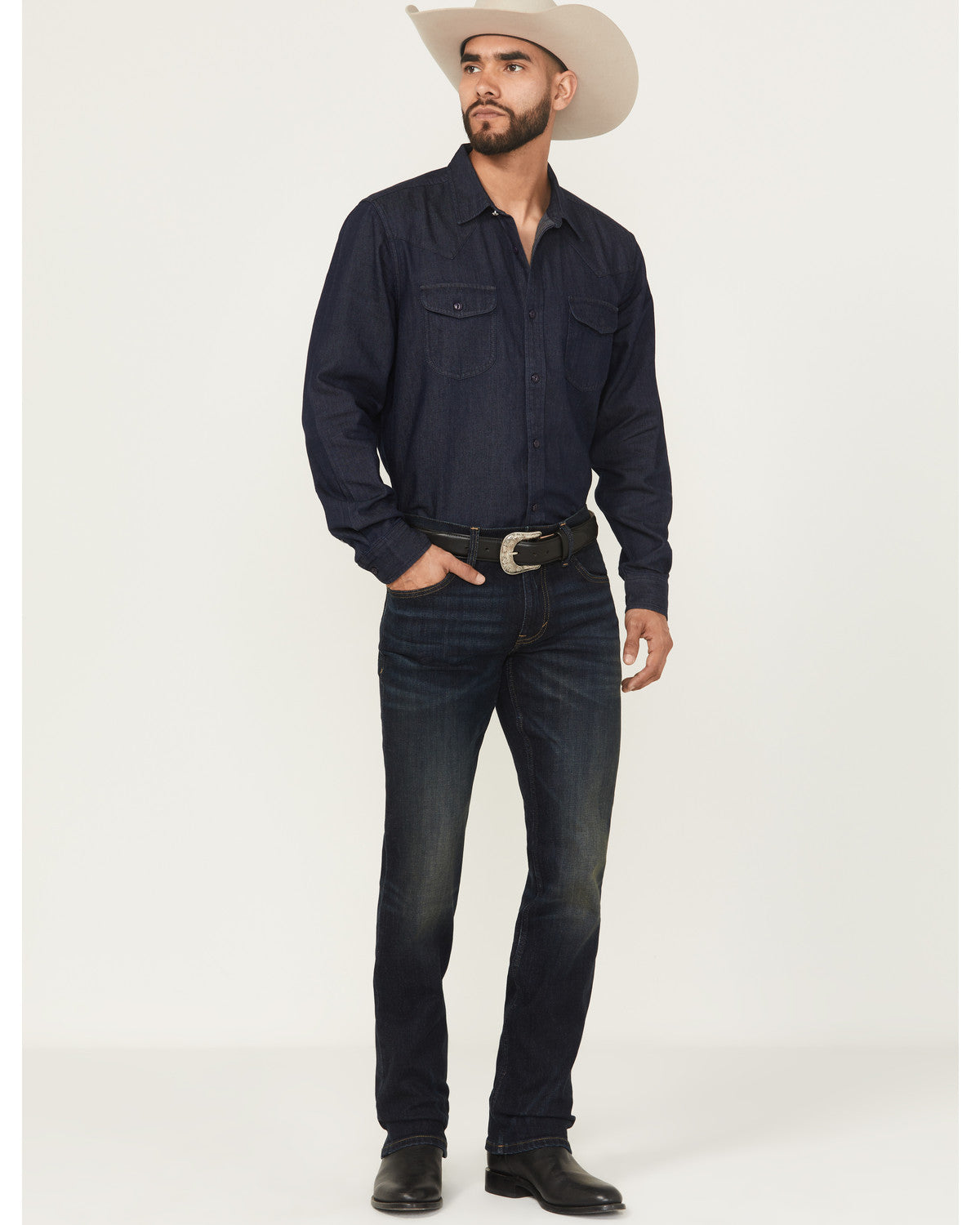 Cody James Black 1978® Men's Jericho Wash Tyler Slim Straight Stretch