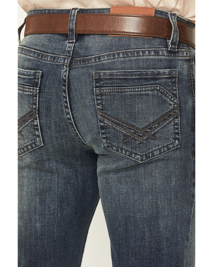 Cody James Men's Poncho Wash Jackson Slim Straight Stretch Denim Jeans