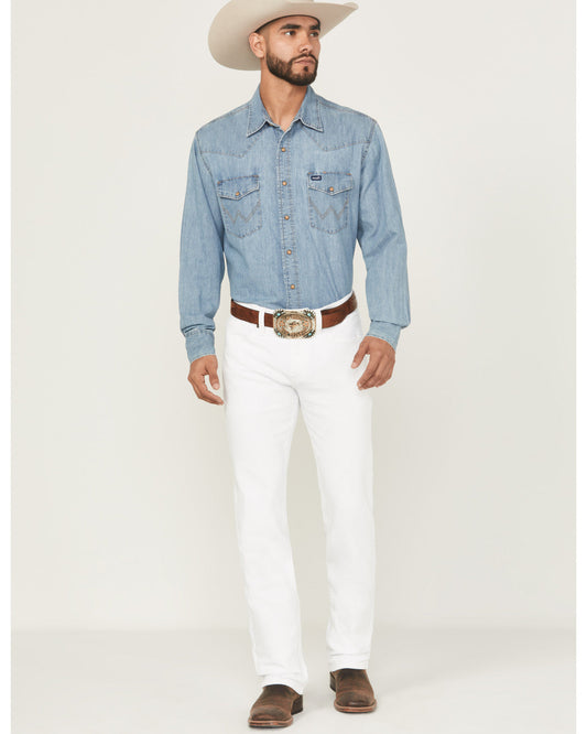 Cody James Men's Blanco Wash Jackson Slim Straight Stretch Denim Jeans