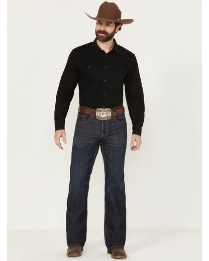 Cody James Men's Night Hawk Wash Duke Relaxed Bootcut Stretch Denim Je