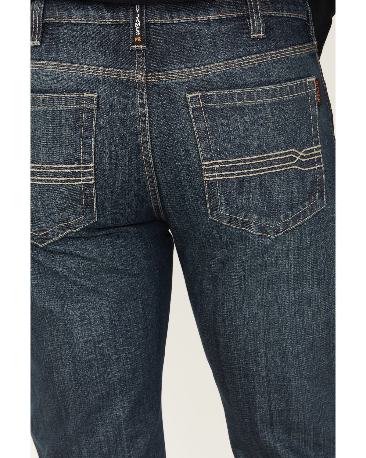 Cody James Men's FR Canter Dark Wash Straight Denim Jeans - Big
