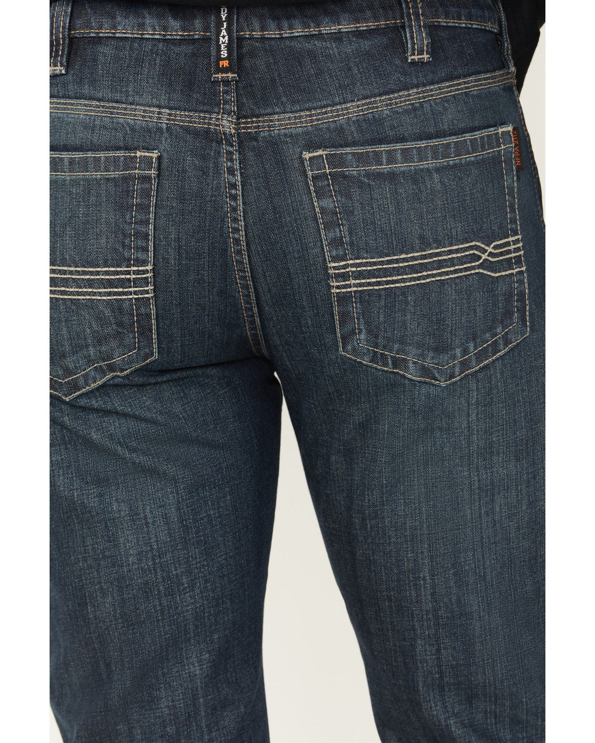 Cody James Men's FR Canter Dark Wash Straight Denim Jeans