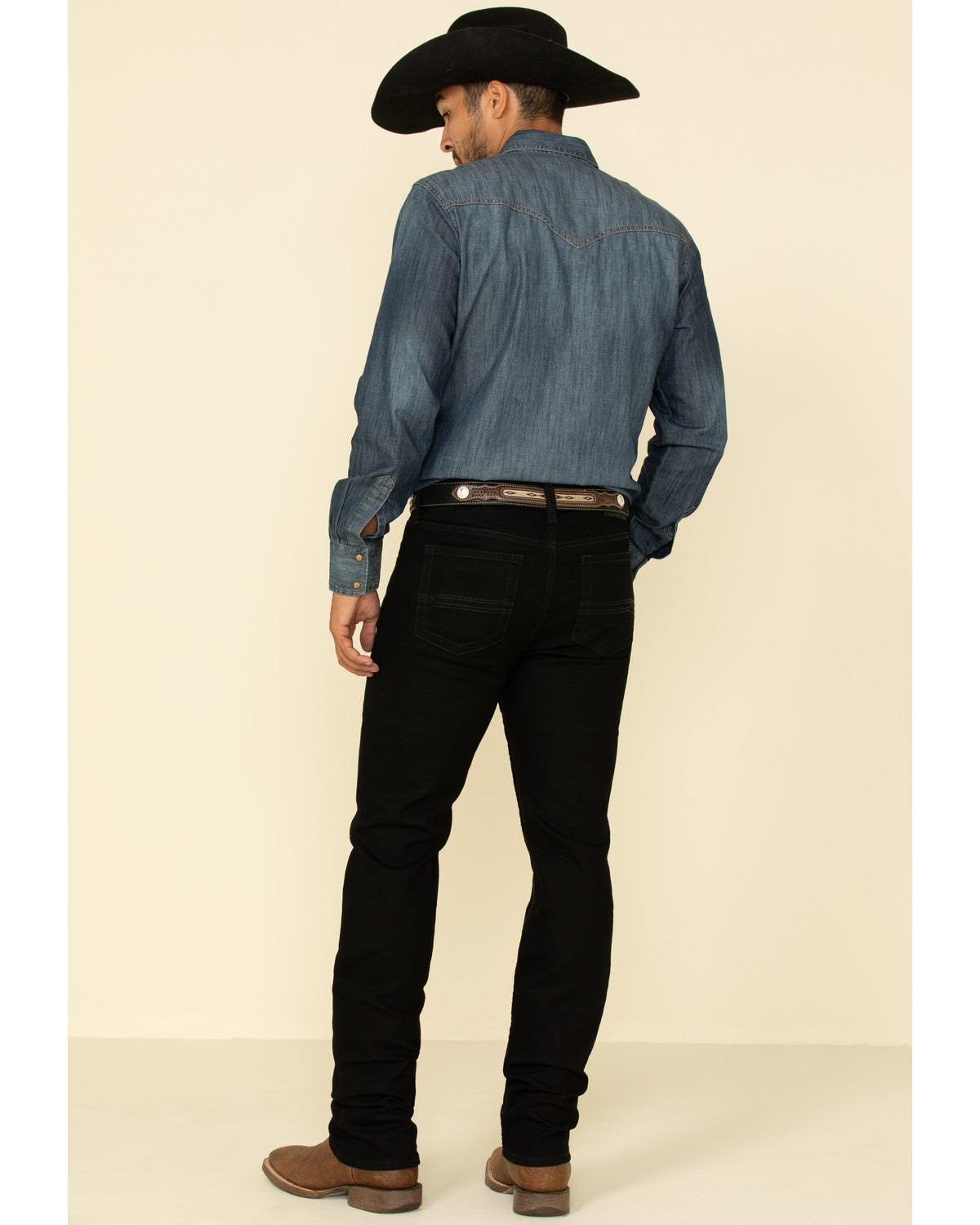 Cody James Men's Night Rider Wash Jackson Slim Straight Stretch Denim
