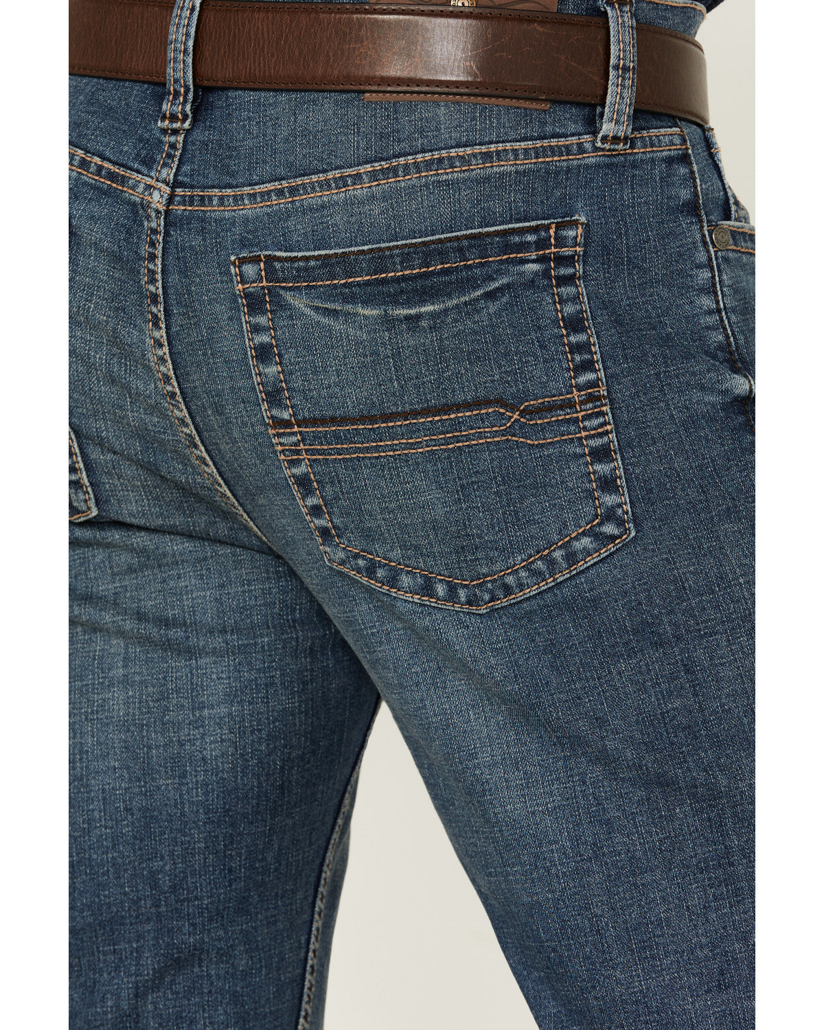 Cody James Men's Grullo Wash Jackson Slim Straight Stretch Denim Jeans