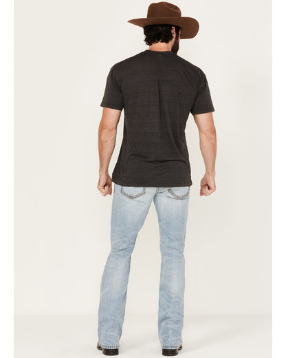 Cody James Men's Cowboy Wash Duke Relaxed Bootcut Stretch Denim Jeans