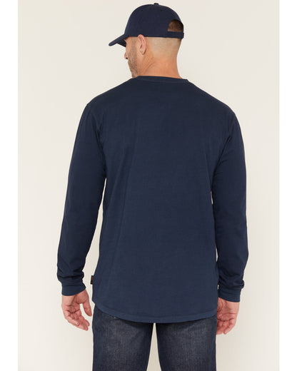 Cody James Men's FR Pocket Bull Solid Snap Long Sleeve Work Shirt