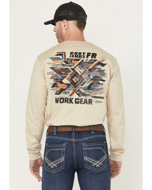 Cody James Men's FR Thrasher Long Sleeve Graphic Work Shirt