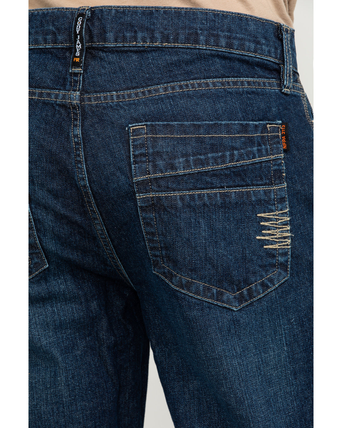 Cody James Men's FR Milliken Slim Straight Work Jeans