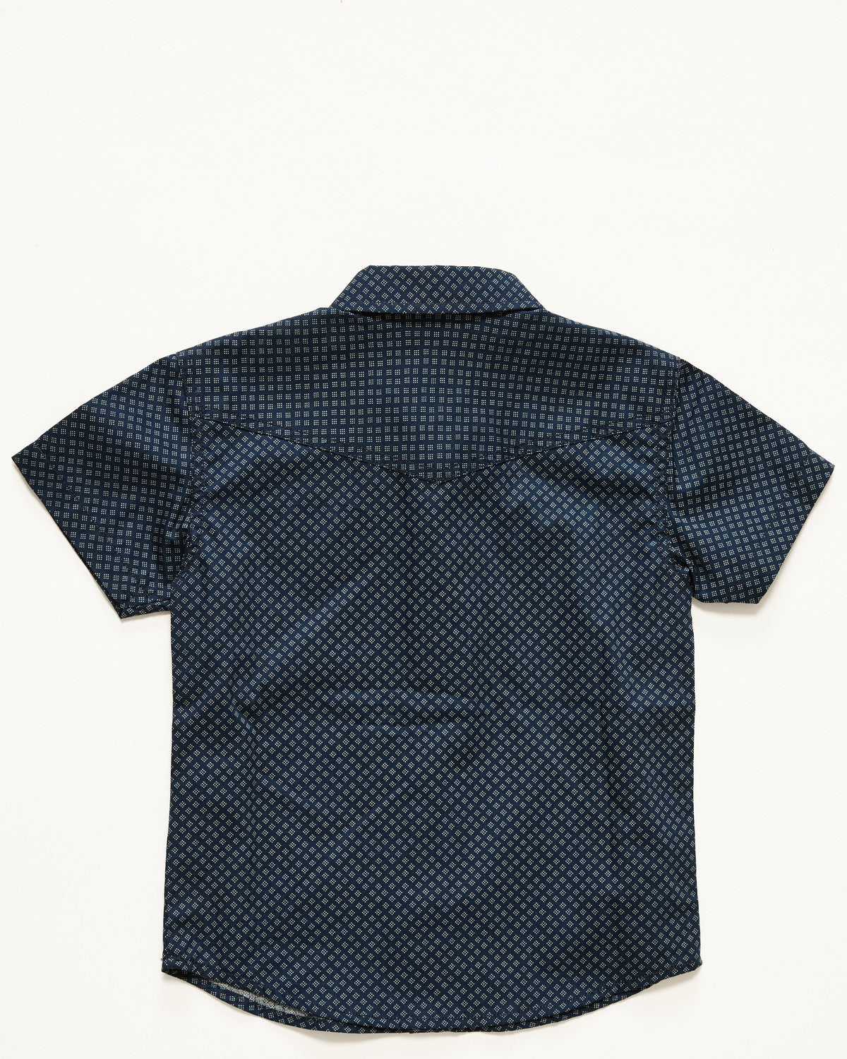 Cody James Toddler Boys' Tripp Geo Print Short Sleeve Snap Western Shi