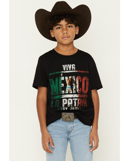 Cody James Boys' Viva Mexico Short Sleeve Graphic T-Shirt