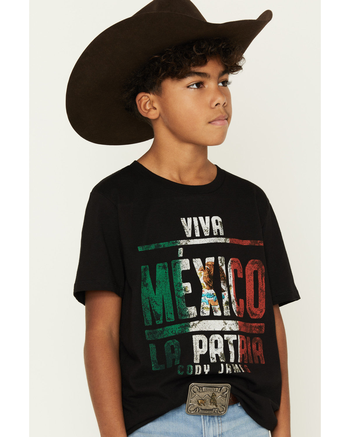 Cody James Boys' Viva Mexico Short Sleeve Graphic T-Shirt