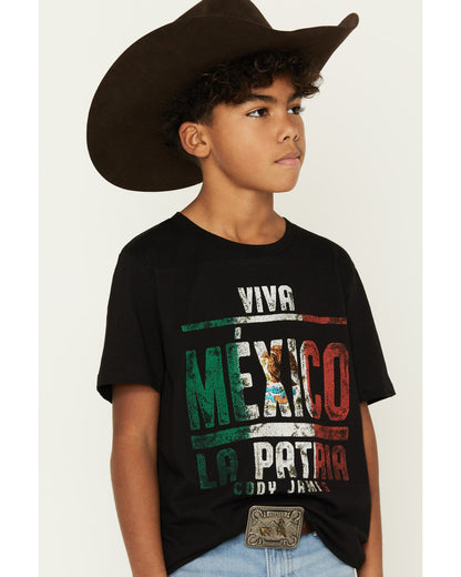 Cody James Boys' Viva Mexico Short Sleeve Graphic T-Shirt